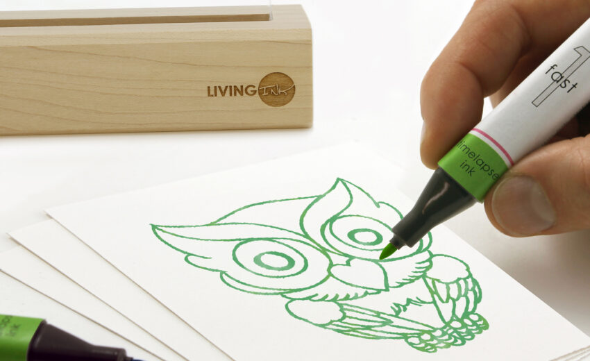 Living Ink Kickstarter – Greeting Cards and Art made from Algae